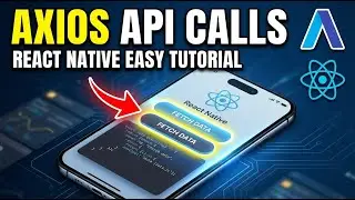How to connect Axios API calls inside a React Native app - Easy Tutorial