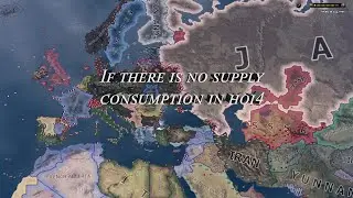 If there is no supply consumption in hoi4 - Hoi4 Timelapse