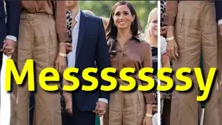 Meghan Markle Is Messy Let's Talk The Wrinkled Brown Outfit At Invictus