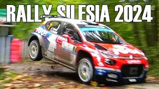 ERC Rally Silesia 2024 | JUMPS, ACTION, COMPILATION