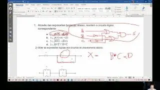 ED   Aula 03   Lista de Exer    Análise Combinacional