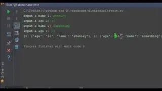 working with dictionaries - python 3.6, python basics