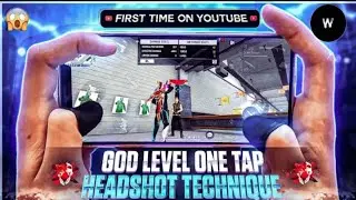 Revealed !! 😱 White FF  Secret Onetap trick in Mobile 🥵 || Free Fire