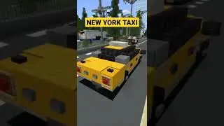 Minecraft: How to build a NewYorkTaxi 