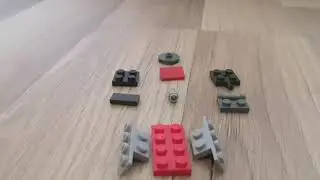 как построить мини танк из 10 деталей лего