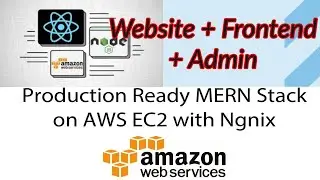 eCommerce project(PART-2): deploy frontend, admin & backend to AWS using Nginx(Nodejs,React,Mysql)