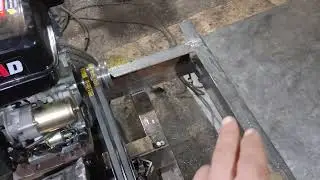Breakdown, installation of gearbox and engine