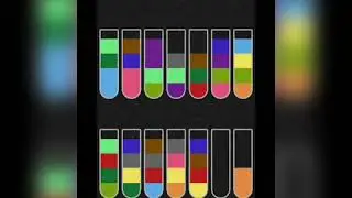 Water sort puzzle level 725