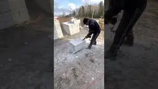 Как самому сделать u-образный блок, если их нет на заводе?