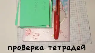 Checking notebooks // Teacher role-playing game