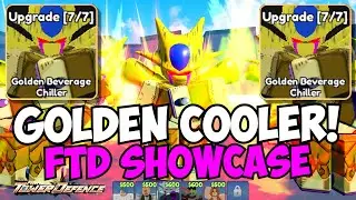 Secret Unit Golden Cooler BURNS & Does INSANE DMG! (RAID/ STORY META) | Final Tower Defense Showcase