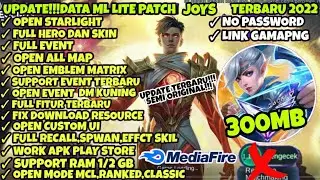 Data ML Lite 300Mb Full Event Patch Terbaru | Mlbb Lite | Ml Lite |Cara Atasi Lag Di ML