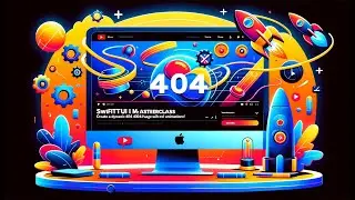 SwiftUI Animation Masterclass: Build a Dynamic 404 Page with Cool Animations! [2024] 