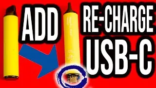 #12 How to make disposables "USB" chargeable
