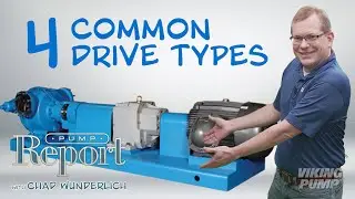 How do you connect a pump to a motor? Here are FOUR common drive types