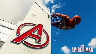 Marvel's Spider-Man (PS4) - Jumping from the Tallest Buildings