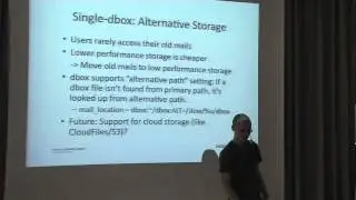 Dovecot: The better IMAP-server (MK4, Timo Sirainen)