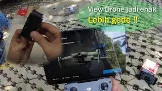 Huawei Matepad buat view pilot drone