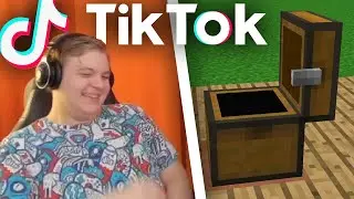 ПЯТЁРКА СМОТРИТ МАЙНКРАФТ ТИК ТОК ВПЕРВЫЕ - РЕАКЦИЯ ПЯТЁРКИ