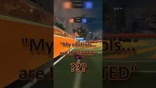 His controls are inverted?