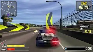 Pursuit Force • 4K Gameplay • PSP on PS5