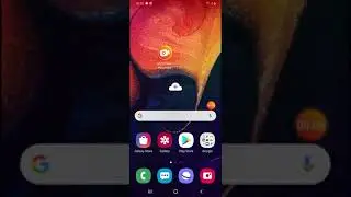 Samsung A50 how to split screen