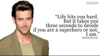 Hrithik Roshan Inspirational video