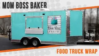 Mom Boss Baker Concession Trailer