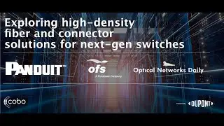 Exploring high-density fiber and connector solutions for next-gen switches