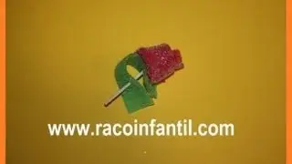 como realizar una flor de chuchuería (www.racoinfantil.com)