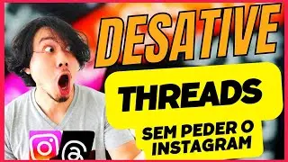 Como desativar conta do THREADS sem perder conta do instagram