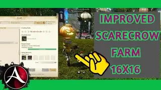 Como hacer una granja IMPROVED SCARECROW(16X16).Archeage .(Subtitle)