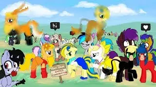 Pony Town: леди баг и кот нуар в Pony Town?