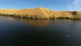 Los Banos -  Around the lake - Full Flight