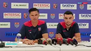 KONFERENCE SHTYPI TRAJNERI THOMAS BRDARIÇ FLET PARA NDESHJES VLLAZNIA vs TIRANA