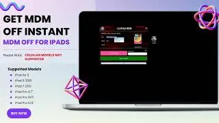 MDM OFF in 3 STEPS! [NEW] LU MDM IPADS Tool Released! The Fastest MDM Off for iPads!
