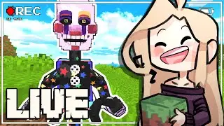 SURVIE FNAF: Construction de l'ECOLE des ANIMATRONICS de FNAF !! ( Minecraft replay live)