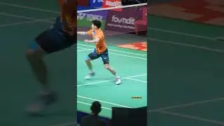 Momen kemenangan Leong Jun Hao #badminton #malaysia #choutienchen