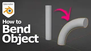 Blender how to bend an object using Simple Deform modifier