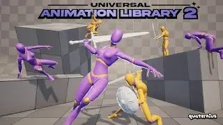 Universal Animation Library 2 - for Godot Unreal and Unity
