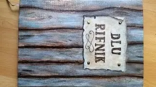 БЛОКНОТ СВОИМИ РУКАМИ!!! РОСПИСЬ ОБЛОЖКИ. МК.