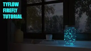 How to create FireFly in the Jar | Tyflow + 3ds Max | RMI Geek