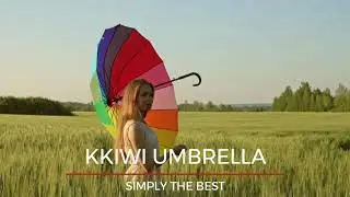 ঝড় - বৃষ্টি - গরম - তাপ - উষ্ণতা - গ্রীষ্ম I KKIWI UMBRELLA - RAINBOW I GOLF I FOLDING I KIDS