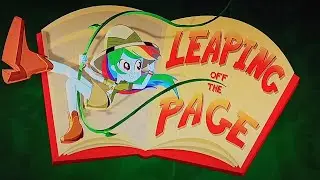 MLP: EG Canterlot Shorts - Leaping off the Page