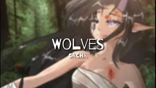 Gacha ⚠️BLOOD/FLASH WARNING { Wolves } #gacha #gachaclub #gachalife #shorts #viral #trending