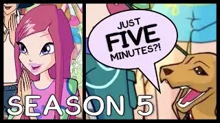 Winx Club Season 5 but it's only when Roxy appears (ALL EPISODES)...