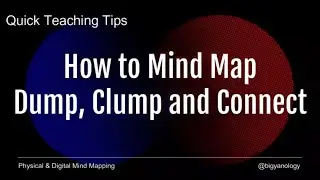 How to make Mind Maps: Dump, Clump and Connect in class and with digital tools