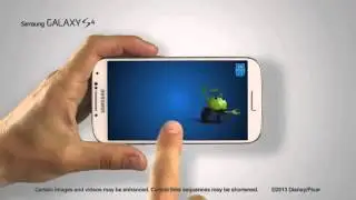 GALAXY S4 Drama Shot with Monsters University