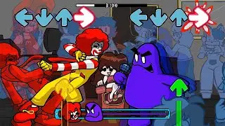 FNF Grimace Shake VS Ronald McDonald 🎵 - Friday Night Funkin'