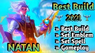 NATAN BEST BUILD 2021 | NATAN TOP 1 GLOBAL BUILD | NATAN BUILD EMBLEM | NATAN GAMEPLAY BROLIN KH ✅